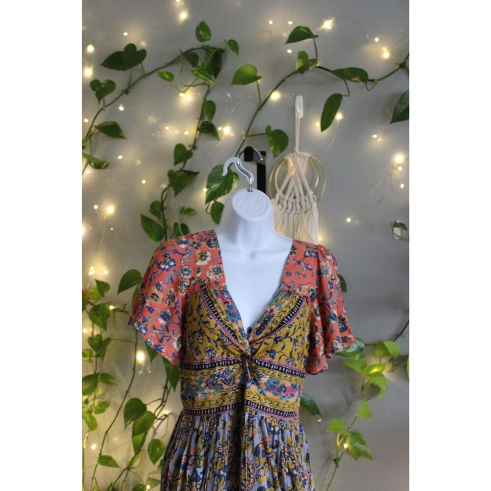 Angie Boho Floral Maxi Dress NWT | | Size S/M - Picture 7 of 7